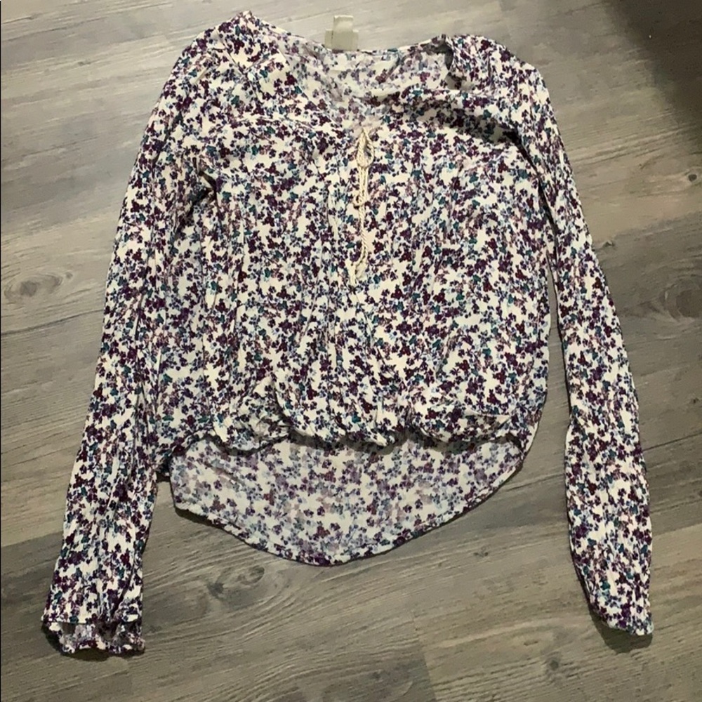 Floral long sleeve